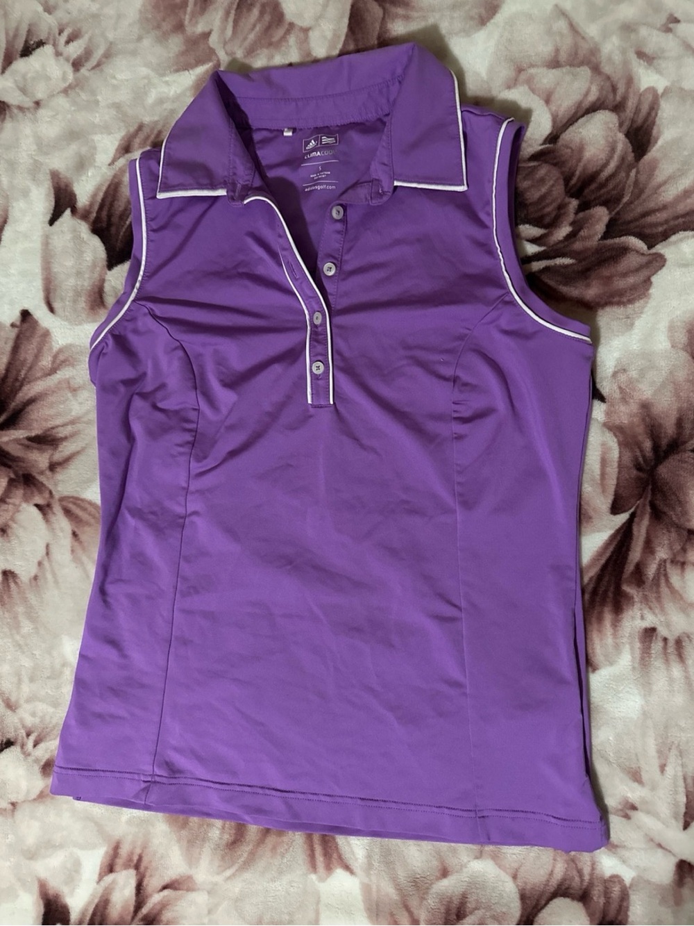 Women’s Golf Polo Adidas ClimaCool size S